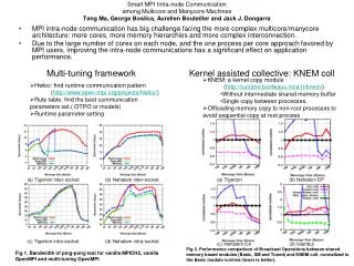 Multi-tuning framework