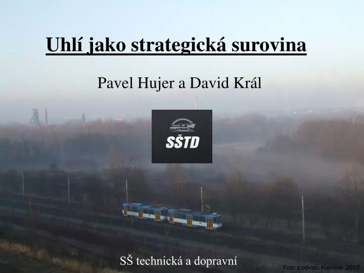 uhl jako strategick surovina