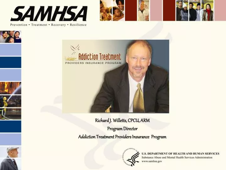 richard j willetts cpcu arm program director addiction treatment providers insurance program