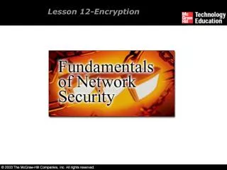 Lesson 12-Encryption