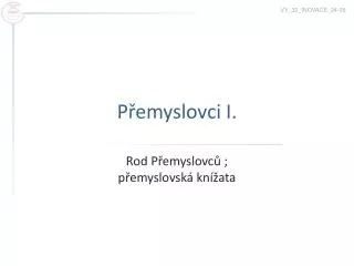 p emyslovci i