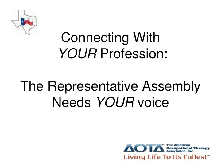 connecting with your profession the representative assembly needs your voice