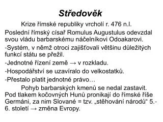 st edov k