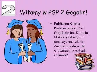 witamy w psp 2 gogolin