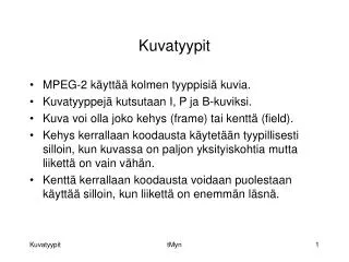 kuvatyypit