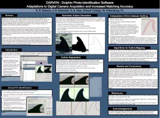 DARWIN - Dolphin Photo-identification Software