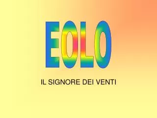 il signore dei venti