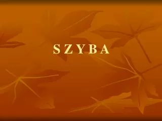 s z y b a