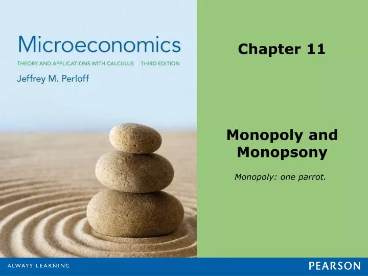 chapter 11 monopoly and monopsony