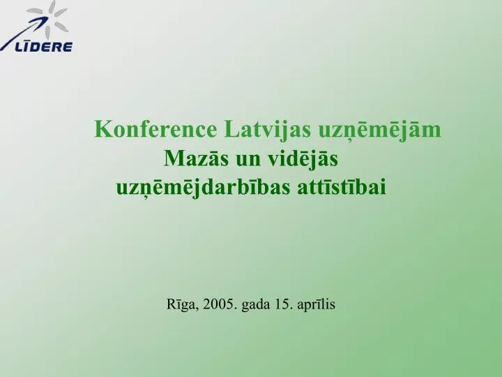 konference latvijas uz m j m