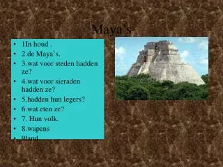 maya s