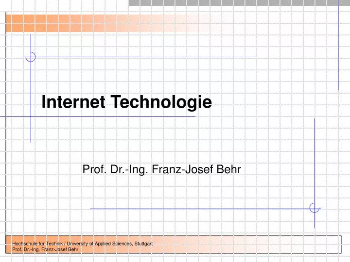 internet technologie