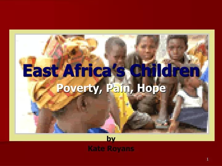 east africa s children