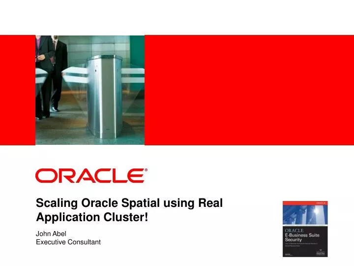 scaling oracle spatial using real application cluster