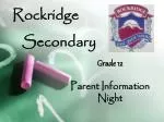 Rockridge Secondary - slide 1