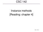 CSC 142 - slide 1