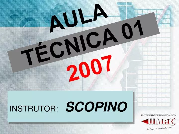 aula t cnica 01 2007