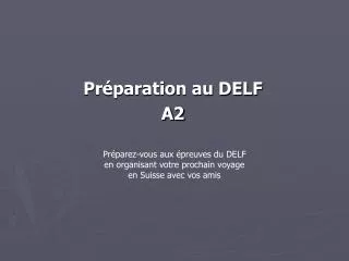 pr paration au delf a2