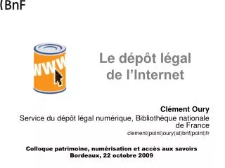 le d p t l gal de l internet
