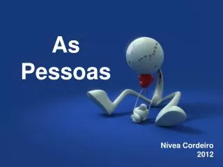 as pessoas
