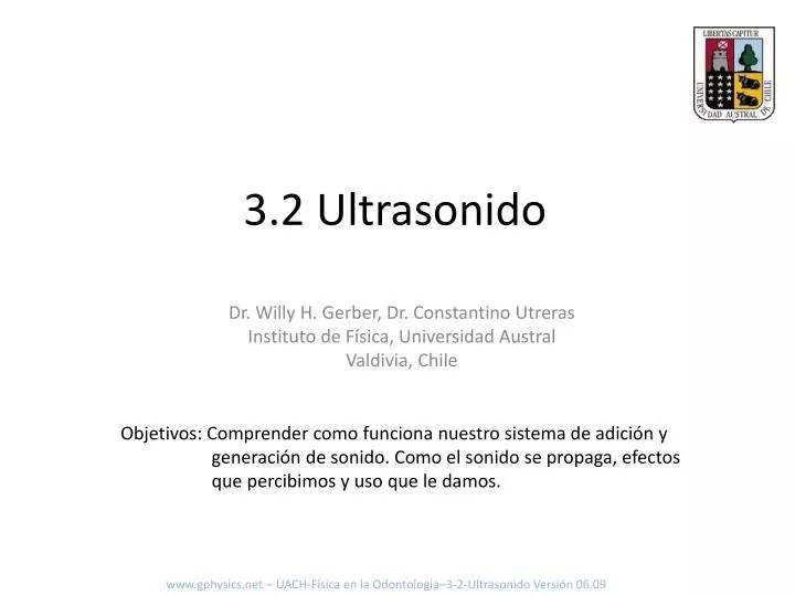 3 2 ultrasonido