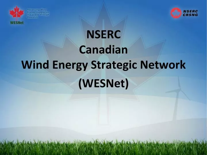 nserc canadian wind energy strategic network wesnet