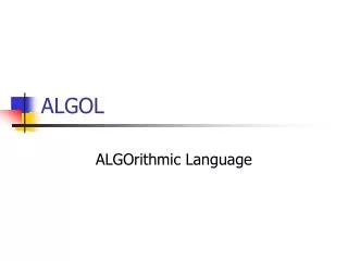 algol