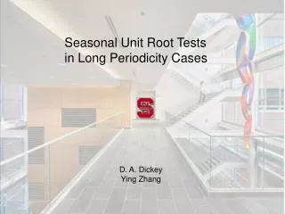 Seasonal Unit Root Tests in Long Periodicity Cases
