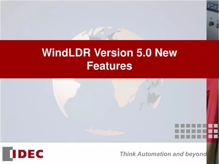 windldr version 5 0 new features