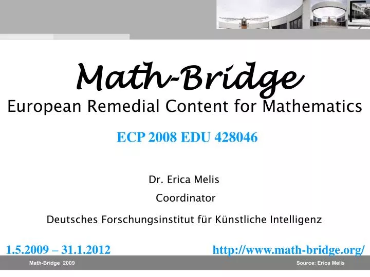 math bridge european remedial content for mathematics