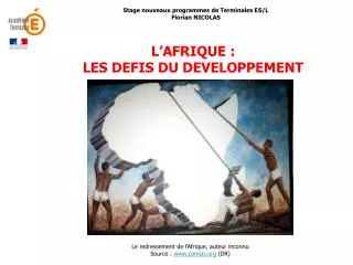 stage nouveaux programmes de terminales es l florian nicolas