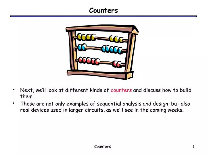 counters