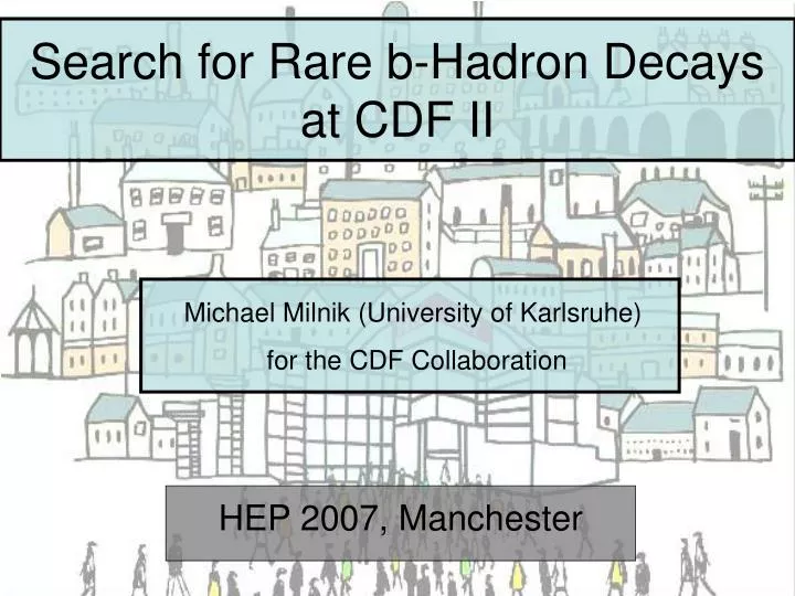 search for rare b hadron decays at cdf ii