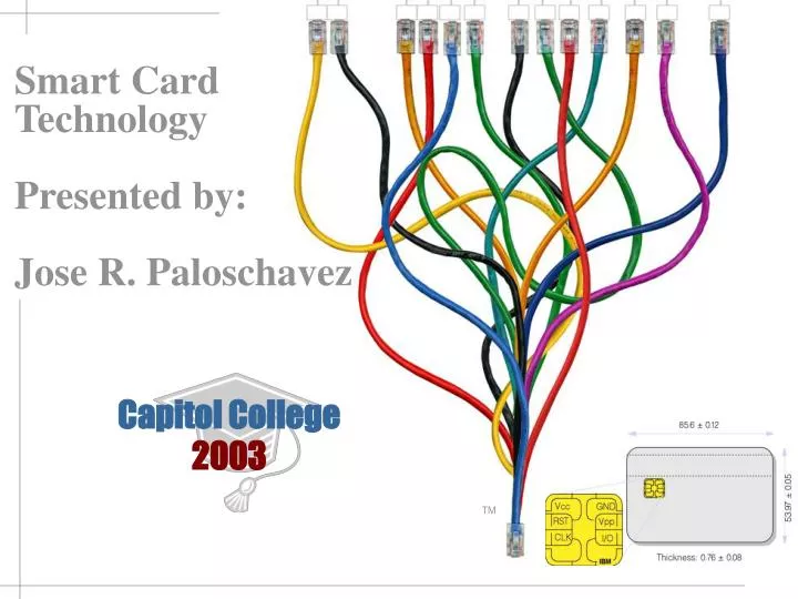 smart card technology presented by jose r paloschavez