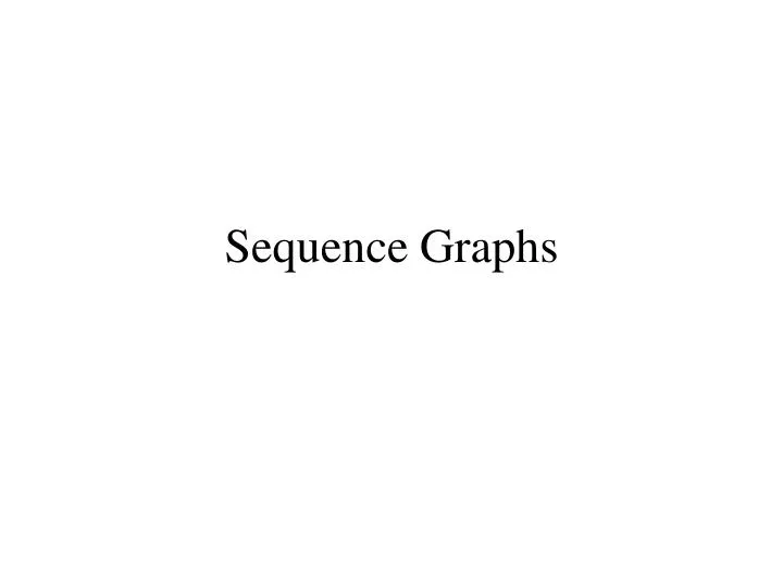 sequence graphs