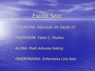 escola seac