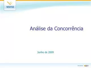 an lise da concorr ncia