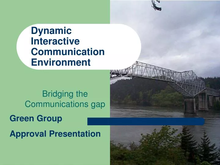 dynamic interactive communication environment