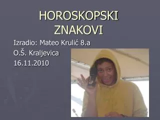 horoskopski znakovi
