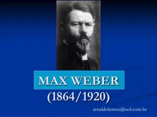max weber 1864 1920