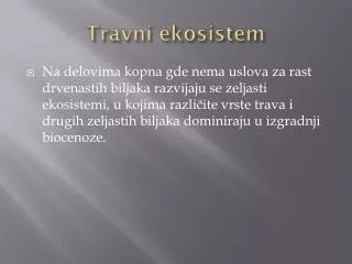 travni ekosistem