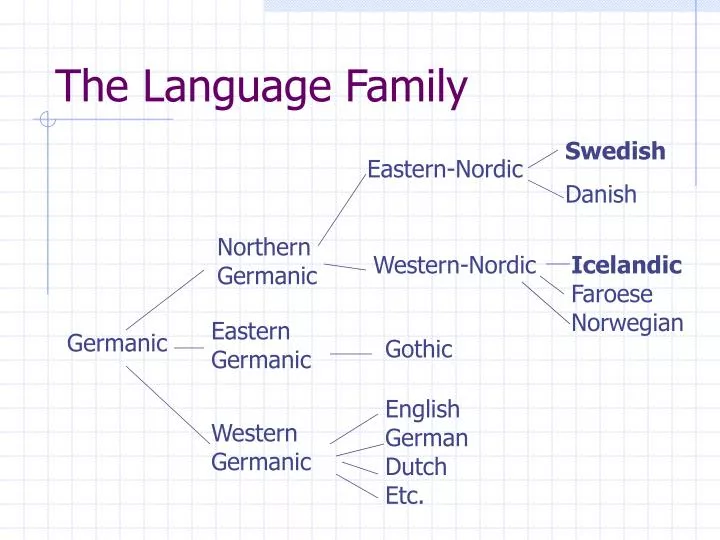 the language family