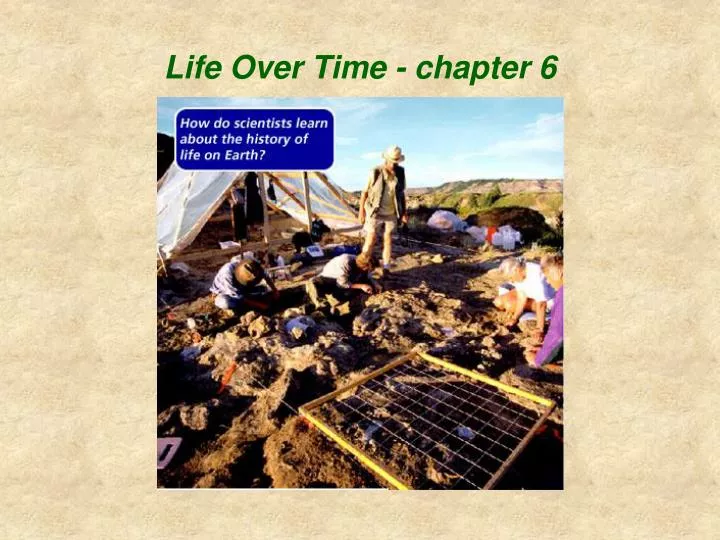 life over time chapter 6