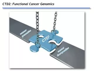 CTD2: Functional Cancer Genomics