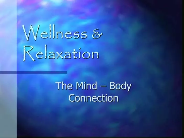 wellness relaxation