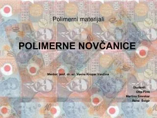 polimerni materijali