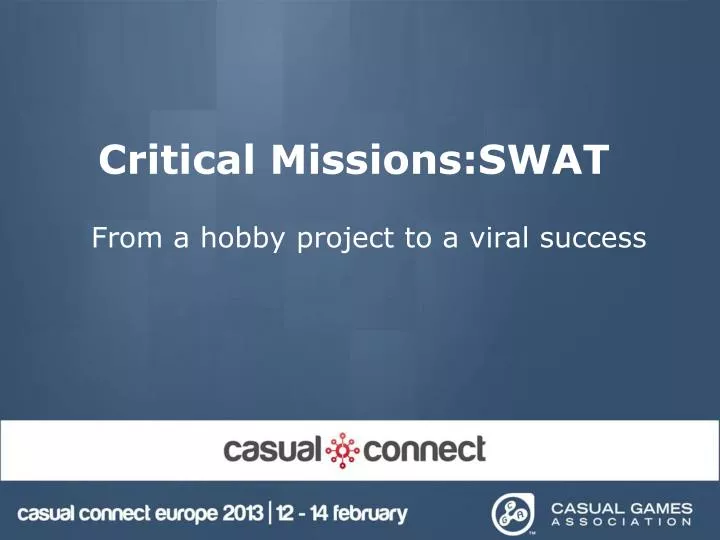 critical missions swat