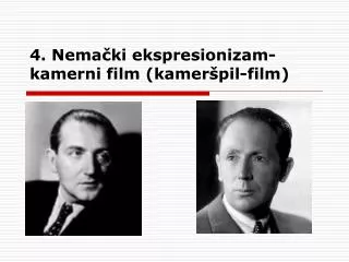 4 nema ki ekspresionizam kamerni film kamer pil film