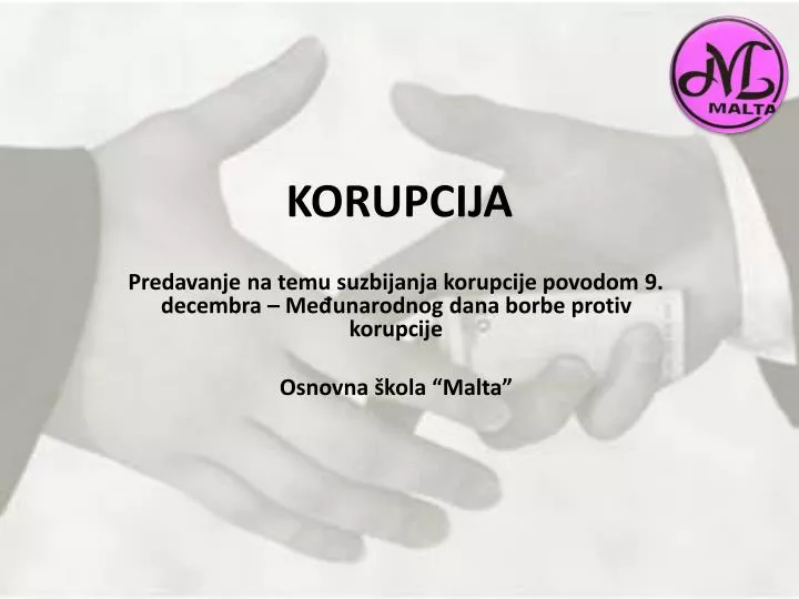 korupcija