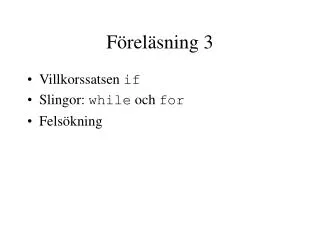 f rel sning 3